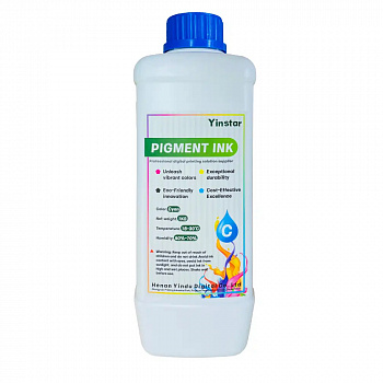 Чернила DTF Cyan pigment ink, циан, 1000 мл