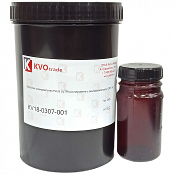 Эмульсия универсальная KVOPrint  PLUS ULTRA (в комплекте с сенсибилизатором) 0307, 1кг